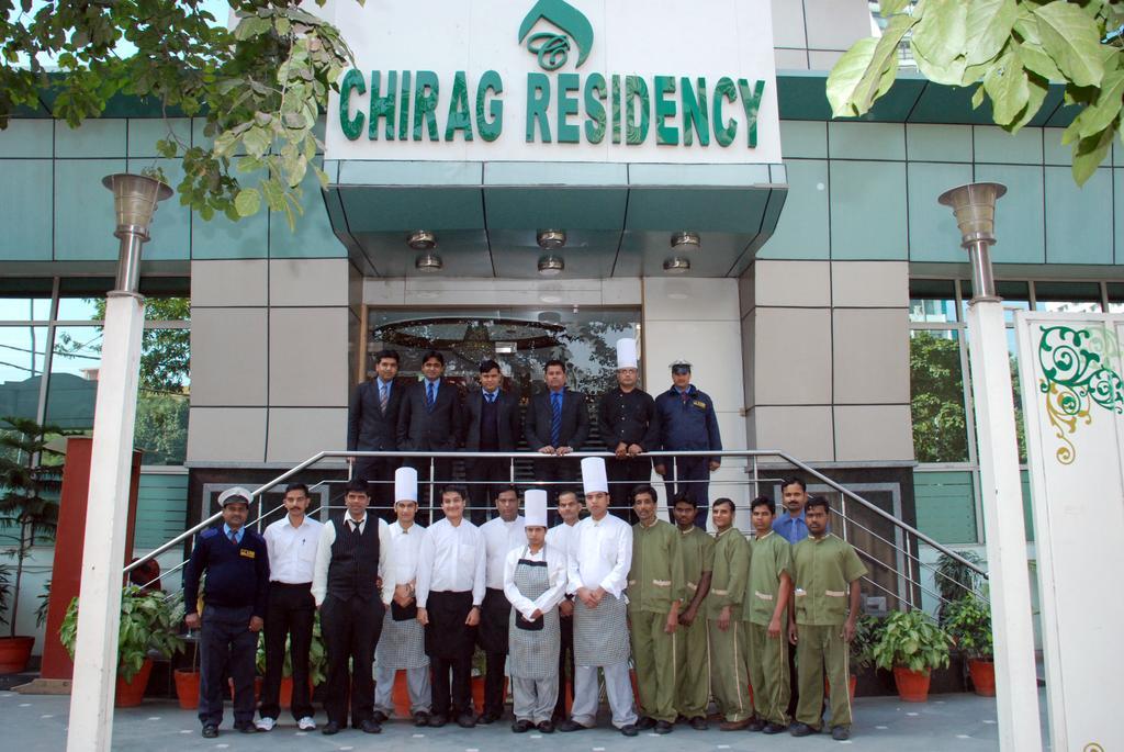 Chirag Residency Hotell New Delhi Eksteriør bilde